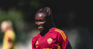 UEFA WCLQ: Rinsola Babajide’s AS Roma Lost 1-2 to Sporting, Brann beat Man United