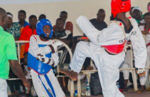 Nasarawa’s Emmanuel Joseph Falls Short in Taekwondo Match Against Enugu’s Temple Okwudili at 9th National Youth Games