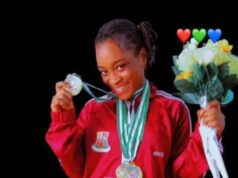 Fathia Owoyele Won Three Silver Medals at the 9th National Youth Games