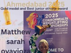 Sarah Matthew: How I Overcomes Illness to Become Best Junior Athlete at 2025 Commonwealth Weightlifting Championship