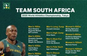 Tokyo 2025: Two Nigerians Headline South Africa’s 49-Athlete Squad for World Athletics Championships