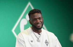 Boniface Dismisses Fitness Concerns as Werder Bremen Unveils Super Eagles Striker