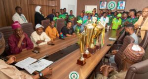 Every Sports is Valuable Says Dikko as Deaf Eagles Present Trophy