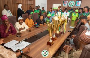Every Sports is Valuable Says Dikko as Deaf Eagles Present Trophy