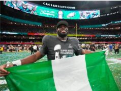 Lagos-Born Ojomo Makes History in Eagles’ Super Bowl Triumph & Emerges as 2025 Defensive Breakout Star