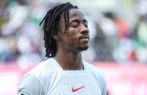 Benjamin Fredrick Receives Top Marks After Helping Super Eagles Stop Rwanda