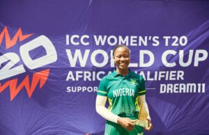 ICC T20 Africa Women: Nigeria’s Lucky Piety Wins MVP , Best Batter Awards Despite Team’s Early Exit