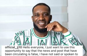 Okocha Denies Interest in NFF Presidency, Urges Fans to Ignore False Reports