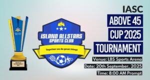 IASC Above 45 Cup Tournament 2025 Set for September 20 at LBS Sports Arena