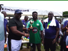 “I Play With My Blood,” Says MVP Winner Agu Chidozie as Team Lush Wins IASC Above 45 Football Tournament