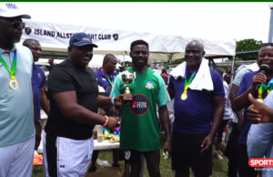 “I Play With My Blood,” Says MVP Winner Agu Chidozie as Team Lush Wins IASC Above 45 Football Tournament