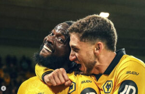 Arokodare Receives Confidence Boost Ahead Of EPL Clash With Tottenham, Teammate At Wolves Explains