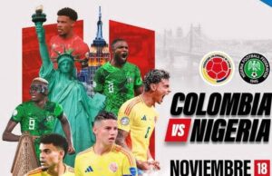 Super Eagles to Face Colombia In High-Profile Friendly At Citi Field