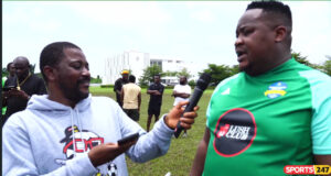 Cubana Chief Priest Celebrates Team Lush Victory at Island All Stars Above-45 Football Tournament