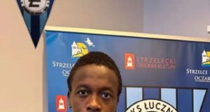 Nigerian Forward Agu Stephen Impresses for Polish Side MSK Łucznik Strzelec After Strong Start