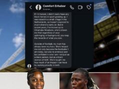 Nigeria’s Comfort Erhabor opens up on her Black hero and journey to football confidence