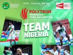 Eniola Bolaji, Nnanna Jeremiah in Indonesia For Para Badminton International 2025