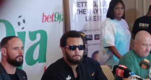 New Heavyweight Boxing Sensation Moses Itauma Arrives in Nigeria on 65th Independence Day, Partners Bet9ja to Revive Grassroots Boxing