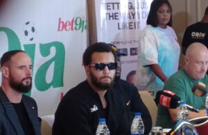 New Heavyweight Boxing Sensation Moses Itauma Arrives in Nigeria on 65th Independence Day, Partners Bet9ja to Revive Grassroots Boxing