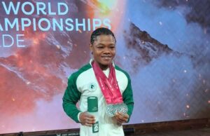 Lawal Folashade Wins Three Medals at IWF World Championships in Norway