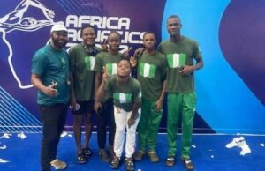 Nigeria Finish Third at 2025 Africa Aquatics Zone 2 Championships