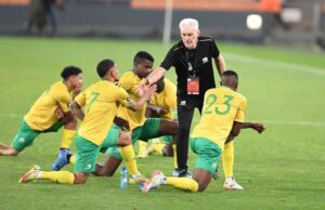 FIFA 2026 World Cup: Coach Hugo Broos Counts on Nigeria for World Cup Ticket After South Africa’s Costly Draw Against Zimbabwe