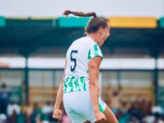 Ashleigh Plumptre Scores Her First-Ever Super Falcons Goal As Nigeria Book WAFCON Ticket After 1–1 Draw With Benin In Abeokuta