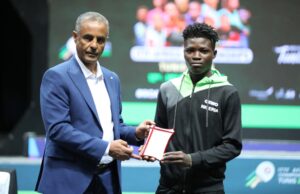 ITTF Africa: Nigerian Rising Star Kuti Matthew Named Most Improved Player in Tunis