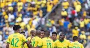 CAFCL: Mamelodi Sundowns Arrived Lagos ahead of their CAF Champions League Match Against Remo Stars SC