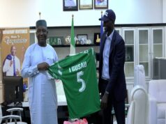 Nigerian Beach Soccer League Leadership Visits NFF President Ahead of Abuja Super Finals