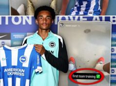 Brighton’s Nigerian wonderkid Nneji Daniel earns first-team training call-up after record-breaking move