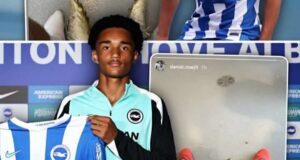 Brighton’s Nigerian wonderkid Nneji Daniel earns first-team training call-up after record-breaking move