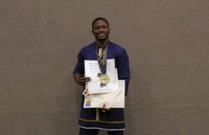 Nigerian Sprinter Donald Nwamere Shines at Harding University, Sets Records and Earns Academic All-American Honors