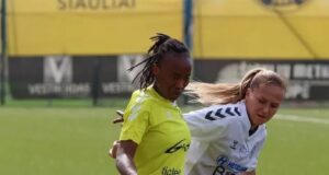 Oluwadamilola Ronke Kuku Impresses as FC Gintra Edge Nordsjælland in UEFA Europa Women’s League Cup Qualifier