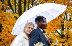 LOVE AND FOOTBALL: Nigerian Coach Tunde Omosehin Marries Lithuanian Partner in Beautiful Ceremony