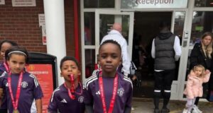“I Just Love Football!” – 7-Year-Old Onyekachi Chidi Shines Bright as Manchester United U7 Win Turf War Cup