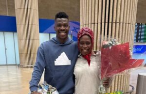 Heartwarming Moment as Nigerian Forward Peter Onyekachi Welcomes His Mother to Israel