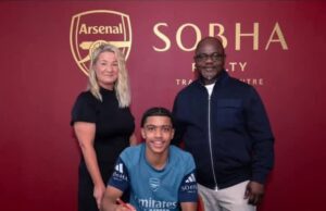 Arsenal Sign Nigerian-Irish Teen Star Victor Ozhianvuna from Shamrock Rovers