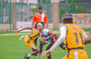 Titilayo Abanikonda of Lagos Raptors: “We Came to Fight — Flag Football Is Growing and Making Everyone Happy”
