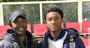 “A Proud Father Moment” – 17-Year-Old Chizzy Ezenwata Shines For England U18 As Dad Watches On At St. George’s Park