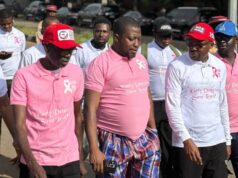 APC Youth Leader, Health Minister, and Others Lead “Going Pink Walk” to Raise Breast Cancer Awareness in Abuja