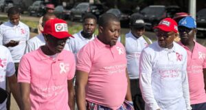 APC Youth Leader, Health Minister, and Others Lead “Going Pink Walk” to Raise Breast Cancer Awareness in Abuja