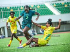 Super Falcons Take Commanding Lead As Ihezuo, Okoronkwo Fire Nigeria Past Benin In WAFCON Qualifier