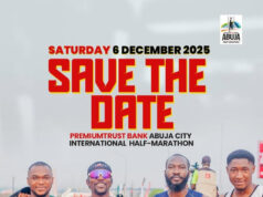Abuja Marathon Makes History As PremiumTrust Bank Half Marathon Earns World Athletics Label — Second Edition Set For December 6, 2025