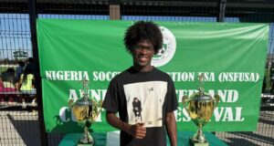 Nigeria’s Zach Molomo Inspires Young Players at Dallas Soccer Tournament