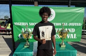 Nigeria’s Zach Molomo Inspires Young Players at Dallas Soccer Tournament