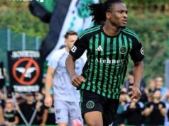Nigeria’s Daniel Francis Inspires Wacker Innsbruck to 13th Straight Win in Austrian Regionalliga West
