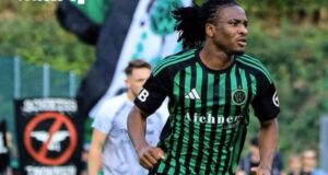 Nigeria’s Daniel Francis Inspires Wacker Innsbruck to 13th Straight Win in Austrian Regionalliga West