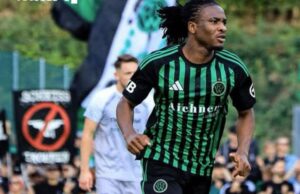 Nigeria’s Daniel Francis Inspires Wacker Innsbruck to 13th Straight Win in Austrian Regionalliga West