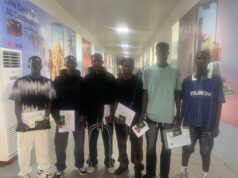 Six Nigerian Youngsters Jet Off To Russia In Landmark Move For Football, Education With FDC Vista